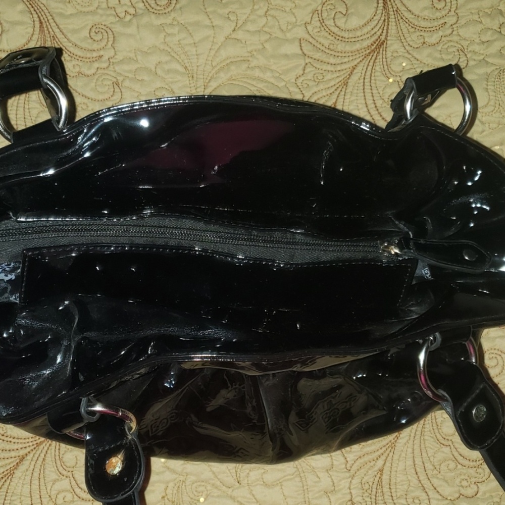 Black shiny BETTY BOOP bag - Picture 4 of 8